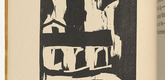Karl Schmidt-Rottluff. House in the Park (Haus im Park) (plate, folio 9 verso) KG Br&uuml;cke. 1910