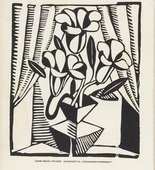 Andr&eacute; Derain. Still Life (Stilleben) (plate, preceding p. 289) from the periodical Das Kunstblatt, vol. 3, no. 10 (Oct 1919). 1919