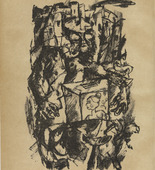 Otto Hohlt. Untitled (plate, preceding p. 65) from the periodical Das Kunstblatt, vol. 4, no. 3 (Mar 1920). 1920 (print executed 1919)