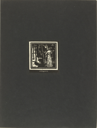 Vasily Kandinsky. Departure (Pro&scaron;canie) from Verses Without Words (Stichi bez slov). (1903)
