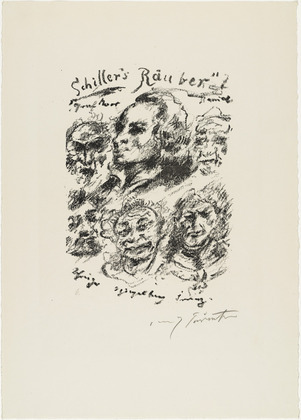 Lovis Corinth. The Robbers (Die R&auml;uber). (1923)