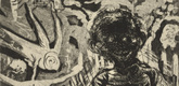 Otto Dix. Nocturnal Encounter with a Lunatic (N&auml;chtliche Begegnung mit einem Irrsinnigen) from The War (Der Krieg). (1924)