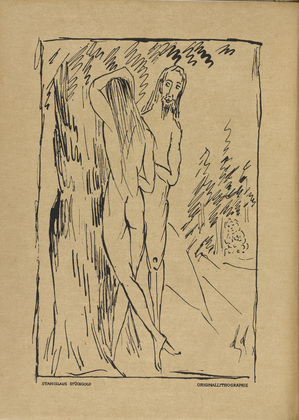 Stanislaus St&uuml;ckgold. Plate (preceding p. 225) from the periodical Das Kunstblatt, vol. 4, no. 8 (Aug 1920). 1920