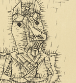 Paul Klee. Ass (Esel) for the deluxe edition of the periodical Monatshefte f&uuml;r B&uuml;cherfreunde und Graphiksammler vol. 1, no. 5 (1925). 1925