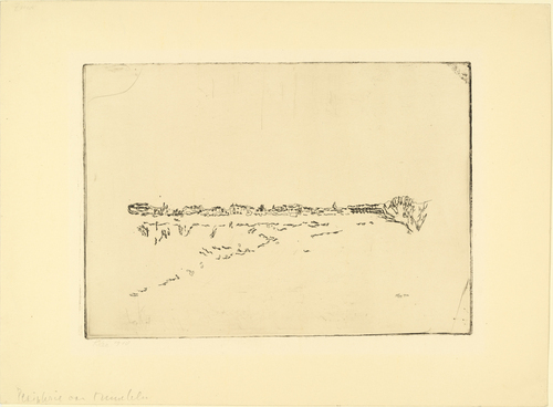 Paul Klee. Landscape near Munich Parade Ground (Landschaft beim M&uuml;nchner Exerzierplatz). 1910