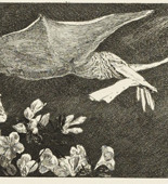 Max Klinger. Abduction (Entf&uuml;hrung) (plate IX) from A Glove, Opus VI (Ein Handschuh, Opus VI). 1881 (print executed 1880)