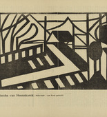 Jacoba van Heemskerck. Abstract Landscape (Abstrakte Landschaft) (plate, p. 115) from the periodical Der Sturm. Wochenschrift f&uuml;r Kultur und K&uuml;nste, vol. 7, no. 10 (Jan 1917). 1917