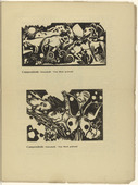 Heinrich Campendonk. Animals on the Meadow (Tiere auf der Weide) (plate, p. 5) from the periodical Der Sturm. Wochenschrift f&uuml;r Kultur und K&uuml;nste, vol. 8, no. 1 (April 1917). 1917