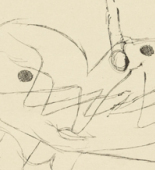 Paul Klee. Dying Light (Ausl&ouml;schendes Licht) for the illustrated book Das Kestnerbuch (The Kestner Book). 1919