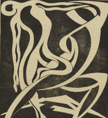 Oswald Herzog. Love (Liebe) (plate, p. 11) from the periodical Der Sturm. Wochenschrift f&uuml;r Kultur und K&uuml;nste, vol. 8, no. 1 (April 1917). 1917