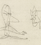Paul Klee. Why Does He Run? (Was l&auml;uft er?). 1932