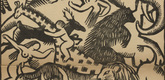 Maria Uhden. Animals and People (Tiere und Menschen) (plate, p. 117) from the periodical Der Sturm. Wochenschrift f&uuml;r Kultur und K&uuml;nste, vol. 8, no. 8 (Nov 1917). 1917