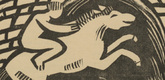 Maria Uhden. Rider (Reiter) (plate, p. 139) from the periodical Der Sturm. Wochenschrift f&uuml;r Kultur und K&uuml;nste, vol. 8, no. 9 (Dec 1917). 1917