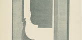 Oskar Schlemmer. Three Vertical Profiles (Drei senkrechte Profile) from Play on Heads (Spiel mit K&ouml;pfen). (c. 1920, published 1923)