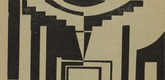 Edmund Kesting. Cinema (Kino) (in-text plate, title page) from the periodical Der Sturm. Wochenschrift f&uuml;r Kultur und K&uuml;nste, vol. 18, no. 1/2 (Apr 1927). 1927
