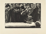 K&auml;the Kollwitz. In Memoriam Karl Liebknecht (Gedenkblatt f&uuml;r Karl Liebknecht). (1920)