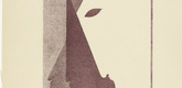 Oskar Schlemmer. Three Profiles between the Vertical and the Diagonal (Drei Profile zwischen der Senkrechten und der Diagonalen) from Play on Heads (Spiel mit K&ouml;pfen). (c. 1920, published 1923)