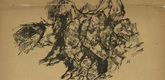Oskar Kokoschka. Over (Vor&uuml;ber) (in-text plate, title page) from the periodical Der Sturm. Wochenschrift f&uuml;r Kultur und K&uuml;nste, vol. 1, no. 45 (Jan 5, 1911). 1911
