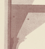 Oskar Schlemmer. Three Profiles, the One in the Middle Vertical (Drei Profile, das mittlere senkrecht) from Play on Heads (Spiel mit K&ouml;pfen). (c. 1920, published 1923)