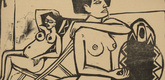 Ernst Ludwig Kirchner. Summer (Sommer) (in-text plate, p. 567) from the periodical Der Sturm. Wochenschrift f&uuml;r Kultur und K&uuml;nste, vol. 2, no. 71 (Aug 1911). 1911