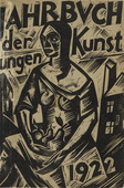 Georg Alexander Math&eacute;y. Cover from Jahrbuch der jungen Kunst, vol. 3. 1922
