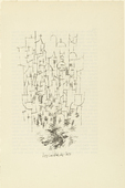 Paul Klee. Death for an Idea (Der Tod f&uuml;r die Idee) (plate, [p. 93]) from  Zeit-Echo. Ein Kriegs-Tagebuch der K&uuml;nstler vol. 1, no. 7 (Jan 1915). (1915)