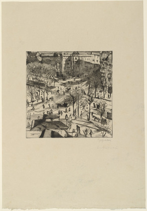 Rudolf Grossmann. Kurf&uuml;rstendamm, Berlin. (1920)