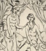 Otto Schoff. Girls in Boarding School I (Pensionatsm&auml;dchen I). unknown