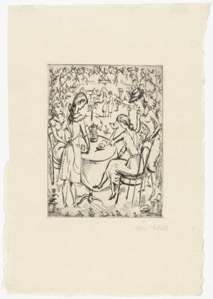 Otto Schoff. Girls in Boarding School II (Pensionatsm&auml;dchen II). unknown