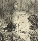 Alfred Kubin. The Bride of Corinth (Die Braut von Korinth). 1932