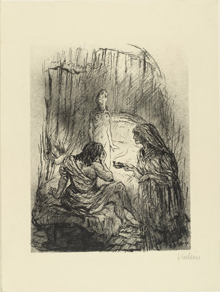 Alfred Kubin. The Bride of Corinth (Die Braut von Korinth). 1932