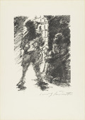 Lovis Corinth. Closing Illustration (Schlussbild) from The Robbers (Die R&auml;uber). (1923)