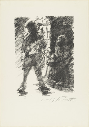 Lovis Corinth. Closing Illustration (Schlussbild) from The Robbers (Die R&auml;uber). (1923)