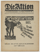 Conrad Felixm&uuml;ller. Die Aktion, vol. 10, no. 19/20. May 15, 1920