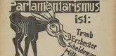 Conrad Felixm&uuml;ller. Die Aktion, vol. 10, no. 19/20. May 15, 1920