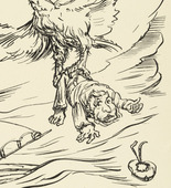 Alfred Kubin. Abduction (Entf&uuml;hrung) from the periodical Der Ararat , vol. 2, no. 2 (Feb 1921). (1921)