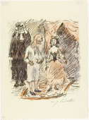 Lovis Corinth. Aline and the President (Aline und der Pr&auml;sident) from The Queen of Golconda (Die K&ouml;nigin von Golkonde). (1920/21)