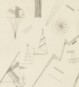 Vasily Kandinsky. Etching for Circle of Friends of the Bauhaus (Radierung f&uuml;r den Kreis der Freunde des Bauhauses). 1932