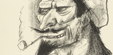 Otto Dix. Mediterranean Sailor (S&uuml;dlicher Matrose). 1923