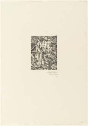 Paul Adolf Seehaus. Little Garden (Kleiner Garten). (1915)