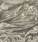 Ernst Barlach. King's Grave (K&ouml;nigsgrab). (1930)