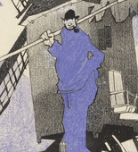 Lyonel Feininger. The Miller and His Child (Der M&uuml;ller und sein Kind). 1907