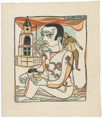 Heinrich Campendonk. Jean Blo&eacute; Niestl&eacute;. 1921