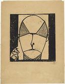 Ewald Matar&eacute;. Portrait of Dr. Scholz (Bildnis Dr. Scholz). 1920