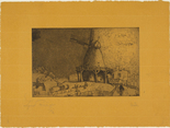 Lyonel Feininger. Old Windmill (Alte M&uuml;hle). 1912