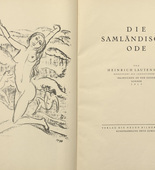 Max Pechstein. Untitled (frontispiece) from Die Saml&auml;ndische Ode (The Samland Ode). 1918 (executed 1917)