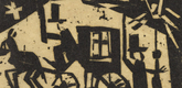 Lyonel Feininger. The Hack (Die M&auml;hre). 1919