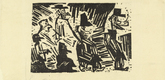 Lyonel Feininger. Old Shellbacks (Alte Seeb&auml;ren). 1919
