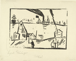 Lyonel Feininger. Estuary (M&uuml;ndung). 1921