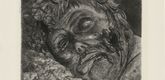Otto Dix. Dead Man (St. Cl&eacute;ment) [Toter (St. Cl&eacute;ment)] from The War (Der Krieg). (1924)